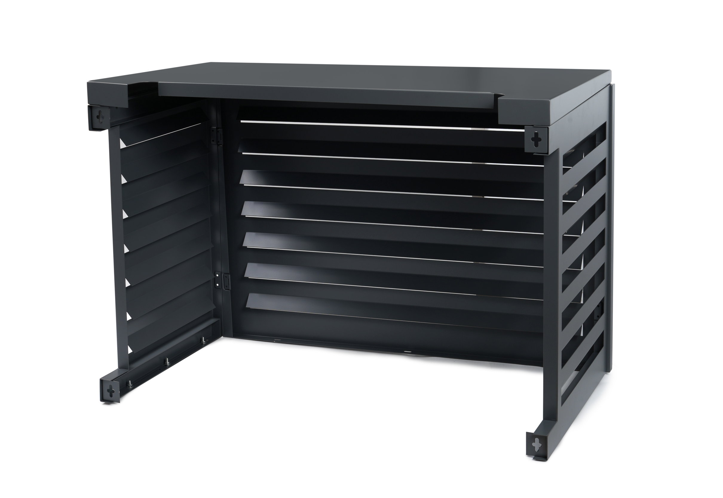 CHARCOAL OUTDOOR UNIT GUARD