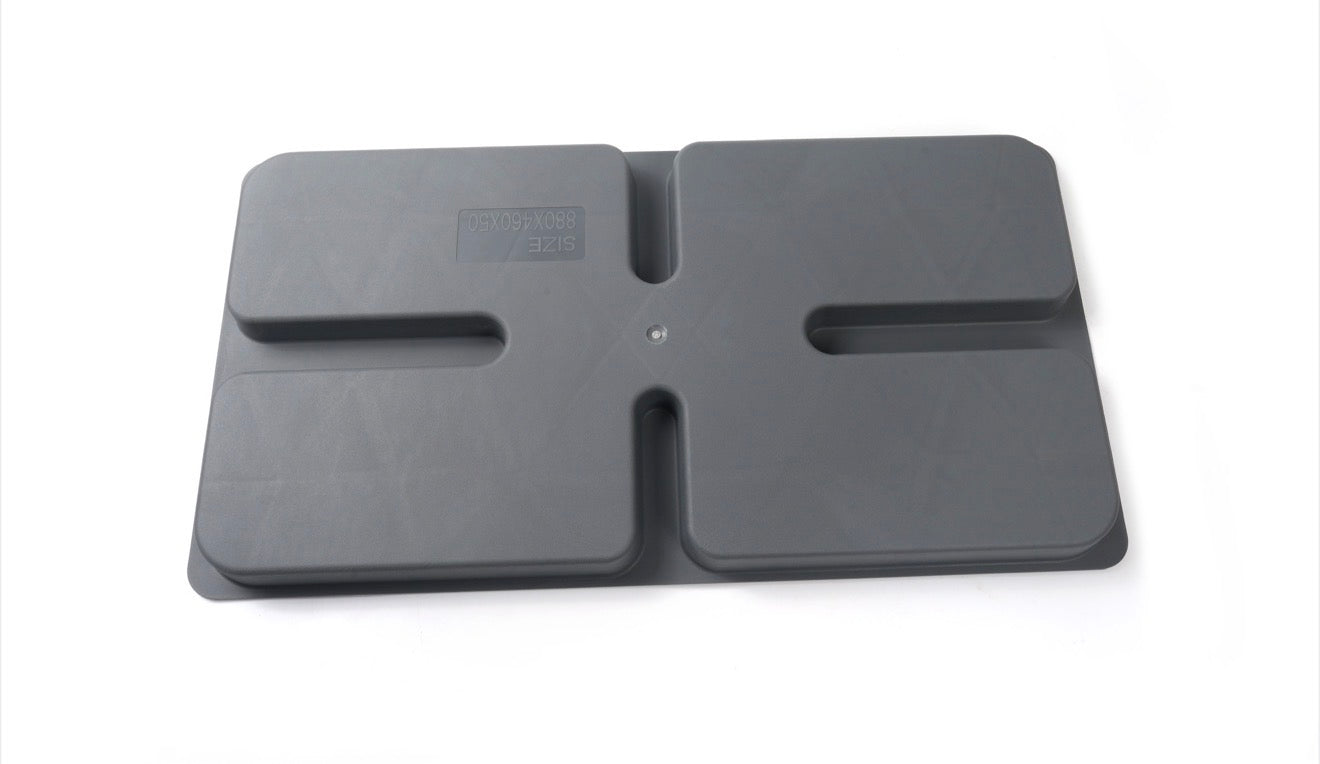 OUTDOOR GREY AIR CONDITION BASE